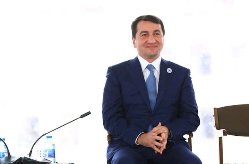 Hikmət Hacıyev Çinin "Sinxua" agentliyinə müsahibə verib