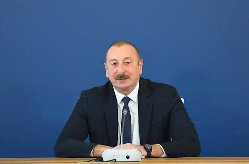 Prezident Astanada “ŞƏT plyus” formatında görüşdə iştirak edir