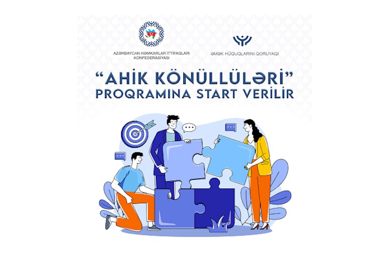 “AHİK Könüllüləri” proqramına start verilir