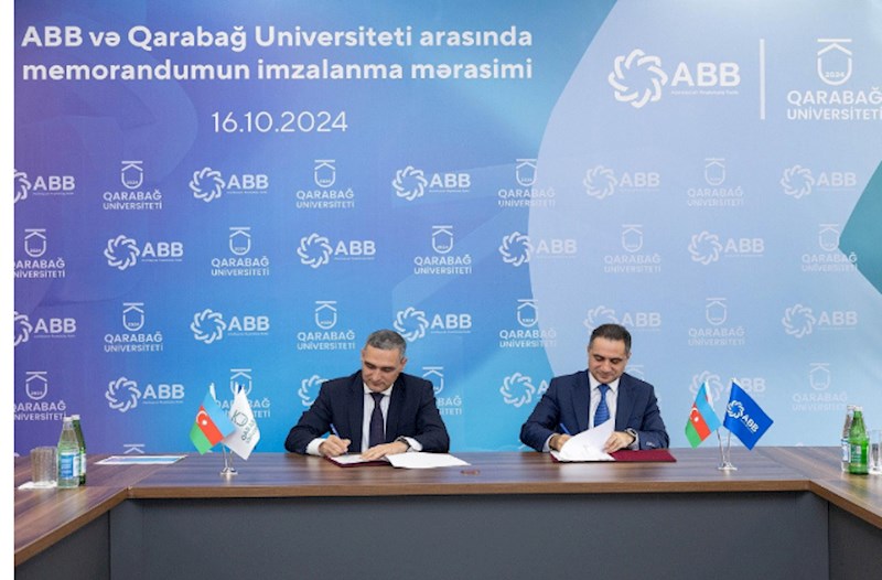 ABB Qarabağ Universiteti ilə əməkdaşlığa başladı — 30 xanım tələbəyə təqaüd veriləcək (FOTOLAR) 