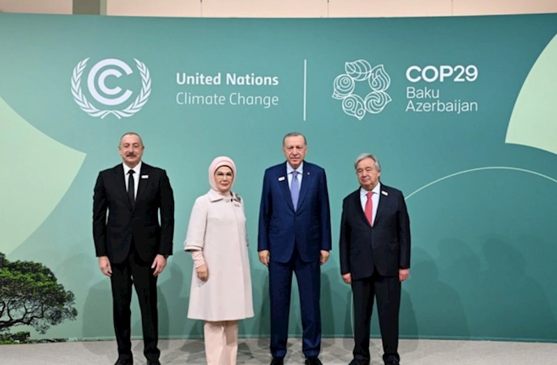 Əminə Ərdoğan: COP29 Liderlər Sammiti həmrəylik və məsuliyyətin güclü təzahürüdür