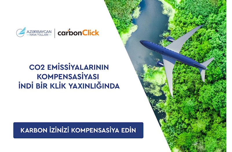 AZAL və “CarbonClick” aviasiya sahəsində karbon emissiyalarının azaldılması yollarını müzakirə edib