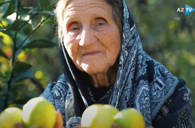 Göyçaylı nənədən maraqlı etiraf: "Mənə "metirka" almadılar ki..." — FOTO (VİDEO) 