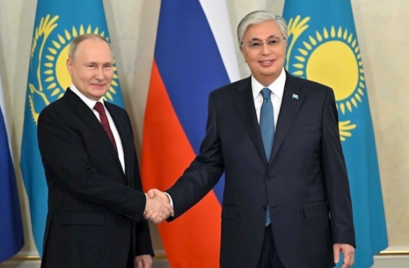 Putin və Tokayev birgə BƏYANAT İMZALADI 