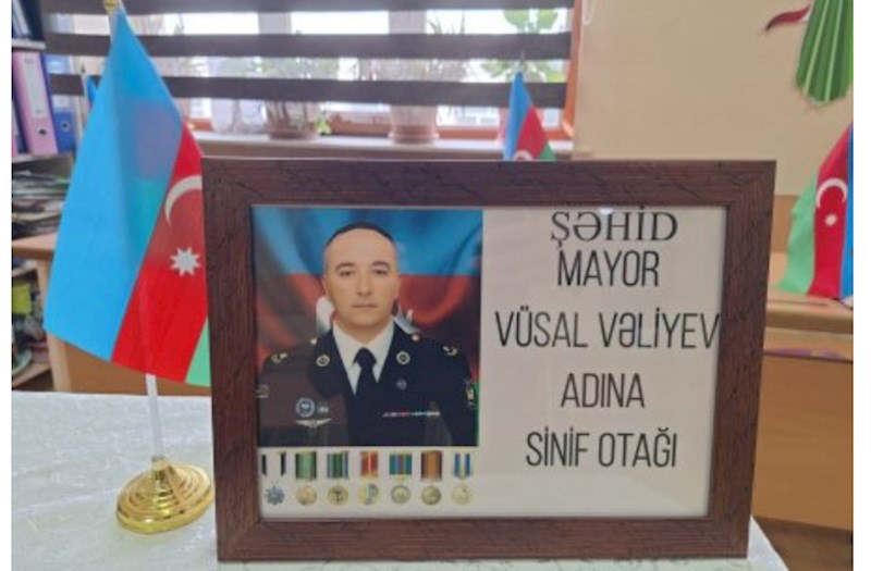 Şəhid mayor Vüsal Vəliyevə həsr olunmuş tədbir keçirilib — FOTOLAR