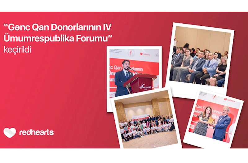 “Gənc Qan Donorlarının IV Ümumrespublika Forumu” baş tutdu