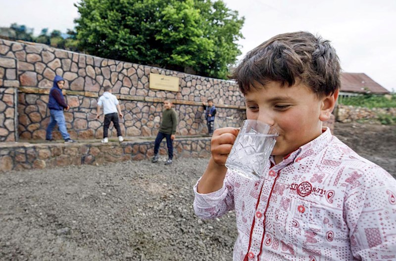 “AzerGold” Çovdar kəndində içməli su təminatını yaxşılaşdırıb — FOTO