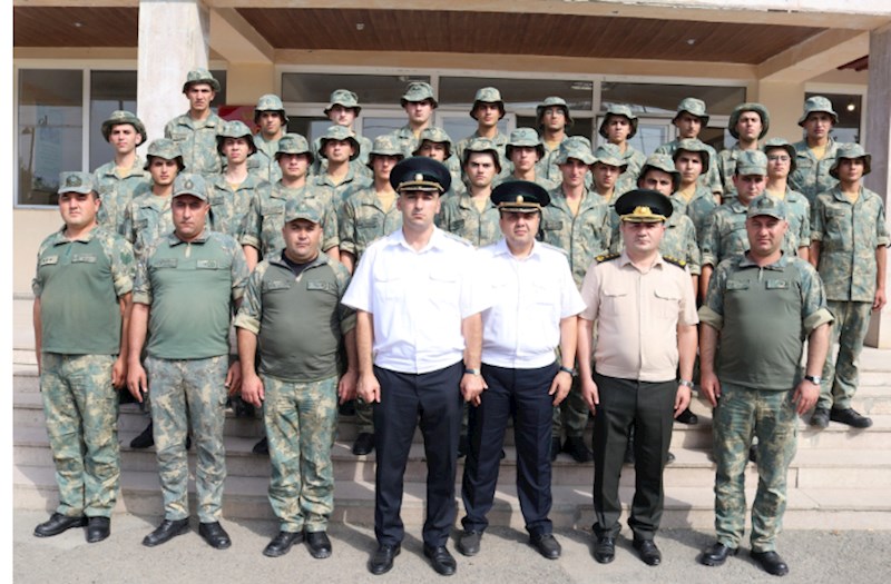 Hərbi Prokurorluğun və Müdafiə Nazirliyinin birgə keçirdiyi maarifləndirmə tədbirləri davam edir — FOTOLAR 