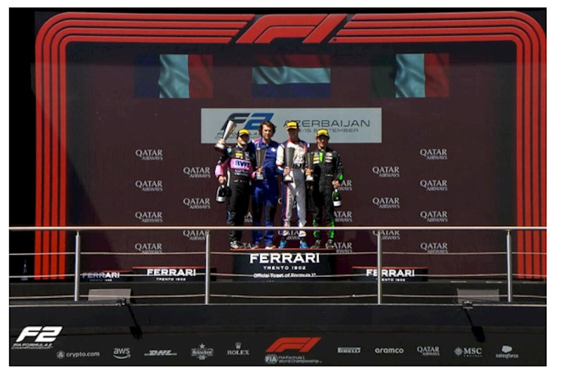 "Formula 2" komandalarının əsas yarışlarının qalibləri mükafatlandırıldı