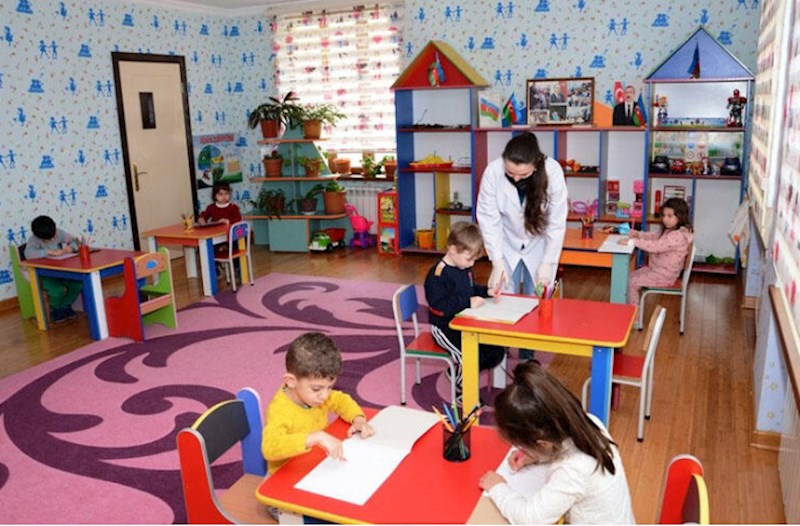 Bakıda bu uşaq bağçası bağlanır