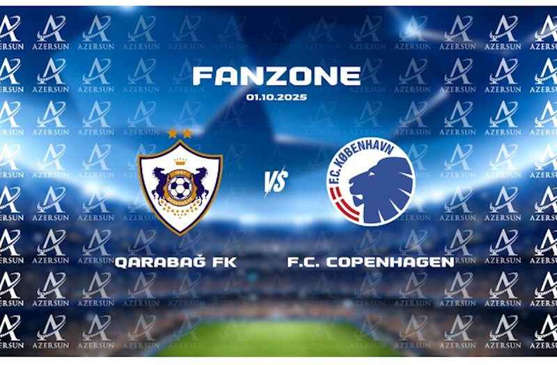 "Qarabağ-Kopenhagen" oyunundan əvvəl fan zona təşkil olunacaq