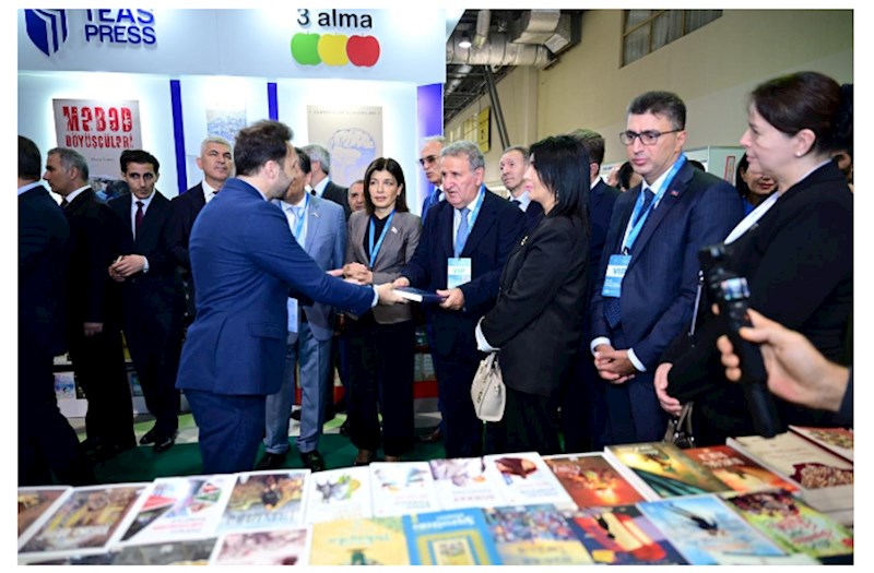 XI Bakı Beynəlxalq Kitab Sərgisinin açılış mərasimi keçirilib — FOTOLAR