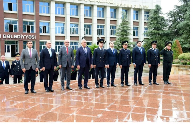 Prokurorluq işçilərinin peşə bayramı Ağsu rayonunda da qeyd olunub — FOTOLAR  