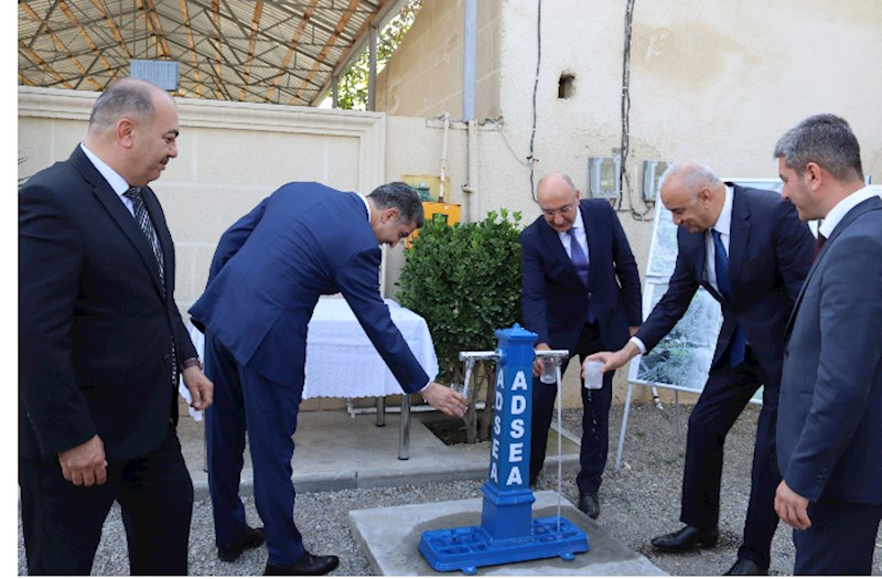 ADSEA daha bir kəndi içməli su ilə təmin etdi — FOTOLAR