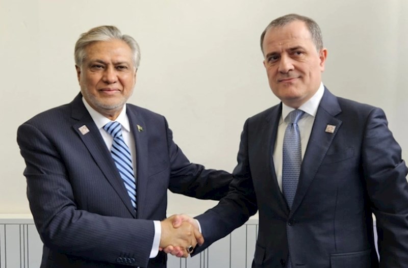 Azərbaycan və Pakistan XİN başçıları Yaxın Şərqdəki vəziyyəti müzakirə etdi