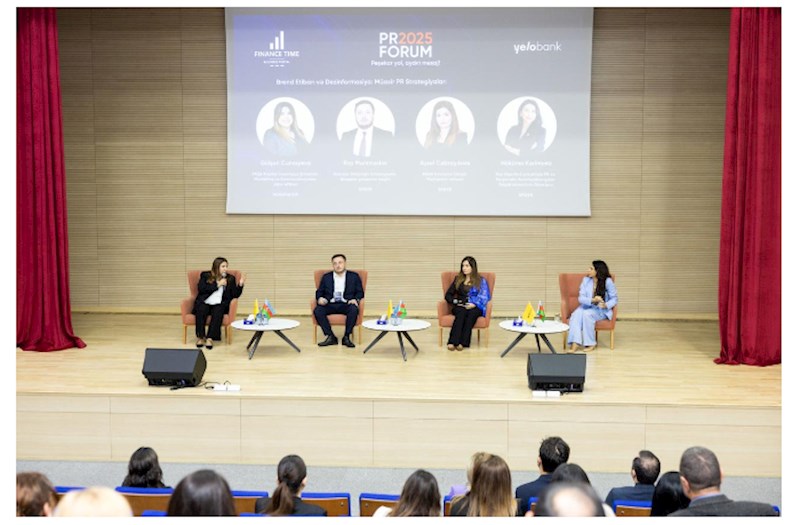 Yelo Bank-ın dəstəyi ilə PR Forum 2025 uğurla keçirildi — FOTOLAR