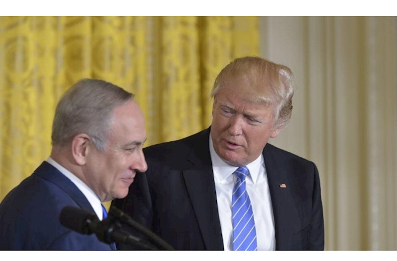 Trampdan Netanyahuya: “Müharibədə deyilsən, bir az nəzakətli ola bilərsən” — VİDEO