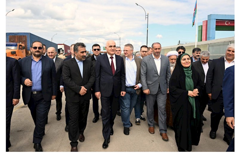 Azərbaycan, İran və Rusiya rəsmiləri Astara-Rəşt dəmir yoluna baxış keçirib 