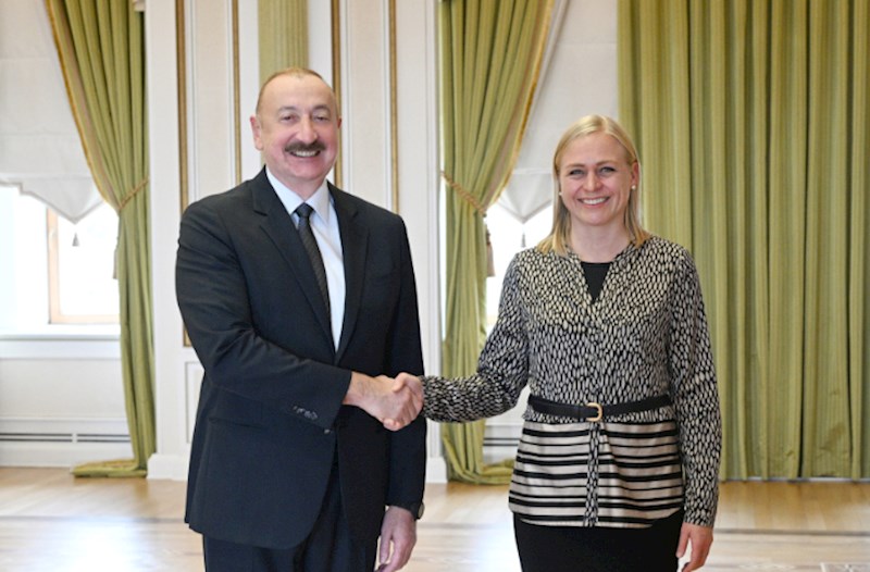 İlham Əliyev ATƏT sədrini qəbul etdi — FOTOLAR