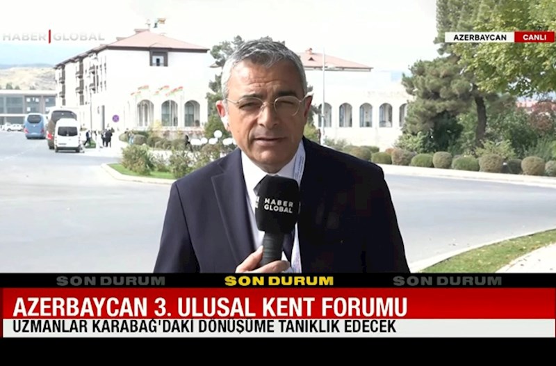 "Haber Global" Xankəndidə keçirilən forumla bağlı reportaj yaydı — VİDEO
