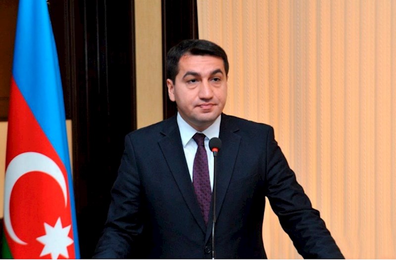 Hikmət Hacıyev Mehriban Əliyevanın Vatikan səfəri ilə bağlı paylaşım edib