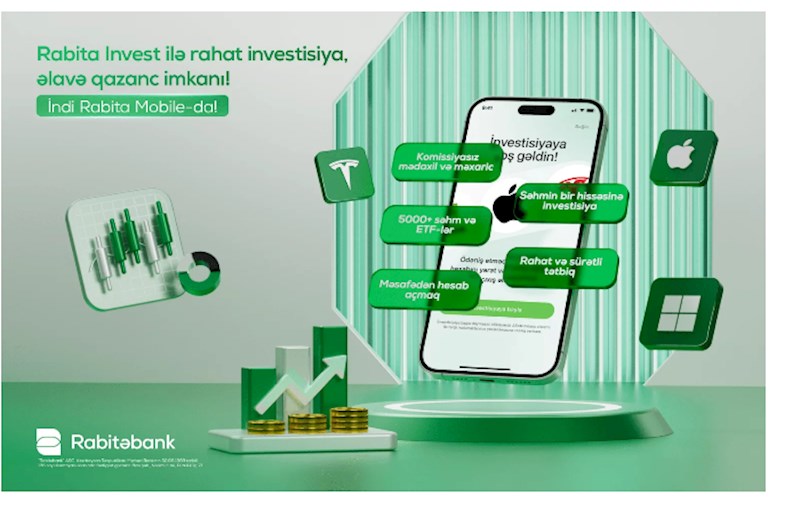 Yeni nəsil investisiya imkanı artıq rabita mobile-da!