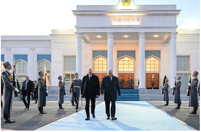 Prezident İlham Əliyevin Qazaxıstana dövlət səfəri başa çatıb — FOTOLAR