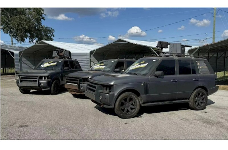 "Forsaj" filmindəki üç "Range Rover" hərraca çıxarılacaq 