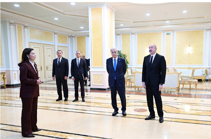 Astanada “Orta dəhlizin inkişafı” birgə layihəsi təqdim edilib — FOTOLAR 
