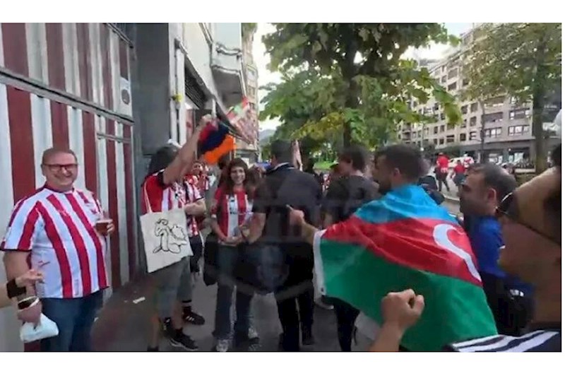 Həmyerlilərimiz İspaniyada erməniləri belə pərt etdilər — VİDEO 