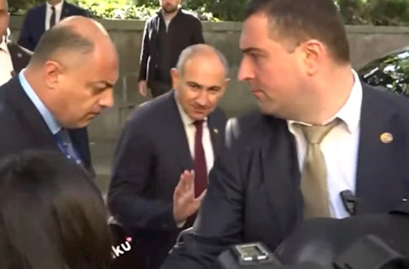 Paşinyan Baku TV-nin sualını cavablandırmaqdan YAYINDI — VİDEO