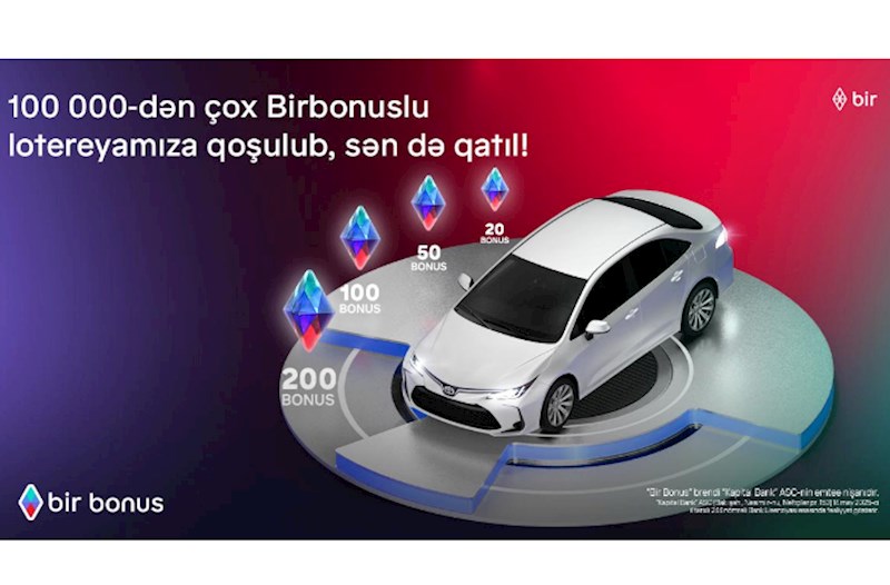 Tələsin və indi qoşulun! 100 000 nəfər Toyota Corolla və yüzlərlə bonus qazanmaq şansı əldə etdi