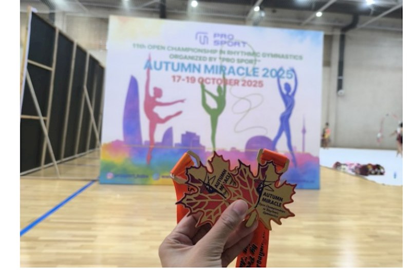 "ProSport" Gimnastika Klubu 11-ci "Autumn Miracle 2025" Yarışını uğurla keçirdi — FOTO 