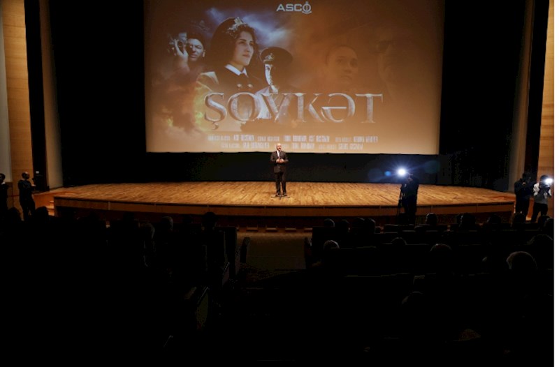 Azərbaycanın ilk qadın gəmi kapitanına həsr olunmuş “Şövkət” filmi təqdim edilib — FOTOLAR
