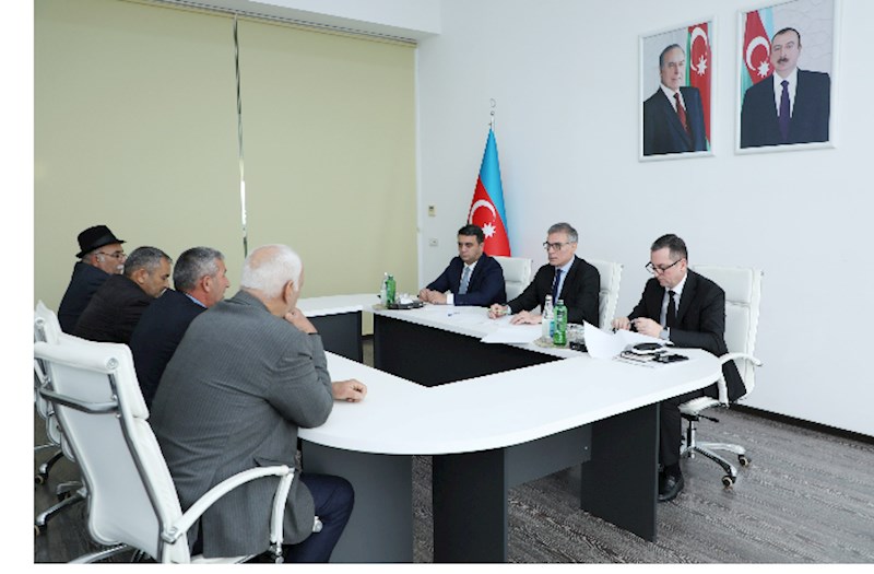 "Azəriqaz" İB-nin baş direktoru Sabirabad rayonunda vətəndaş qəbulu keçirib — FOTOLAR