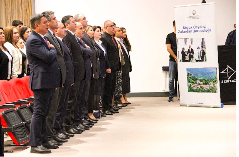 Cəbrayılda "Zəfərin 5-ci ili: Böyük Qayıdışın addımları" fotosərgisi və "Bura mənim evimdir" filminin təqdimatı keçirilib — FOTOLAR