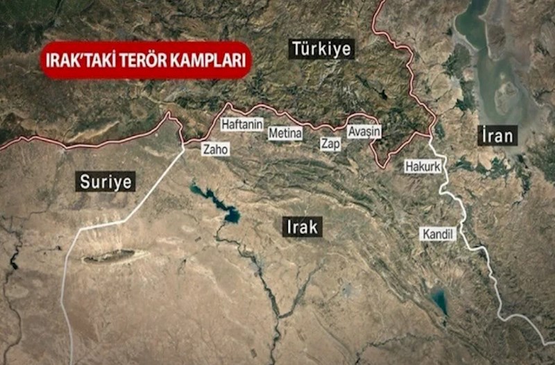 PKK Türkiyə sərhədindəki düşərgələri də boşaldacaq, mağaraları tərk edəcək