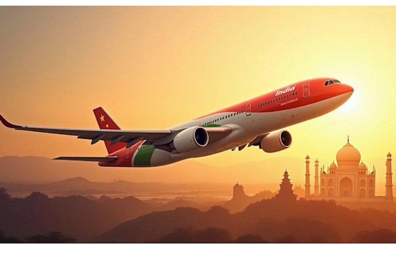 Hindistan və Çin arasında birbaşa aviareyslər bərpa olunur