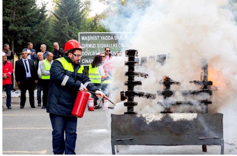 ADY və Dövlət Əmək Müfəttişliyi Xidməti birgə təlimlərə başlayıb — FOTOLAR