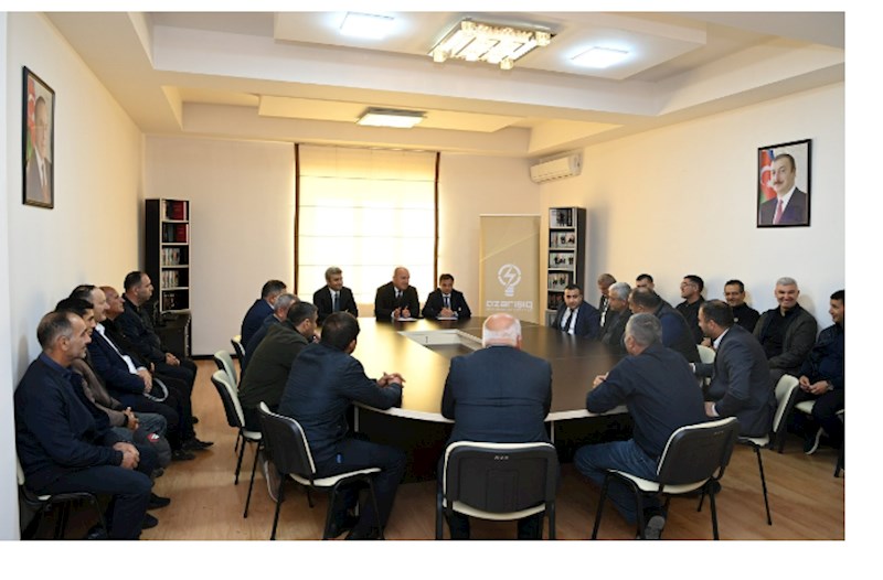 “Azərişıq” ASC-nin nümayəndələri Zərdabda fermer və sahibkarlarla görüşdü — FOTO