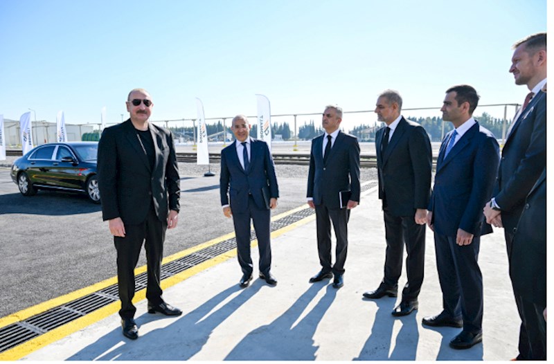 İmişlidə “Promalt” MMC-nin arpa emalı müəssisəsi istifadəyə verildi — FOTOLAR