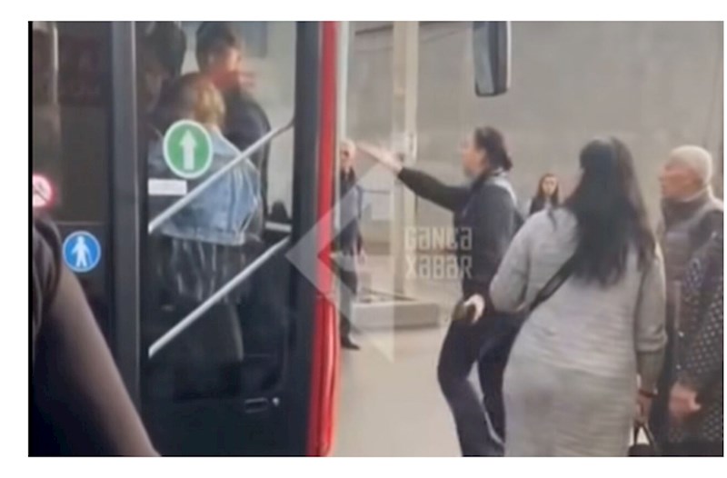 Gəncədə avtobusla bağlı çəkilmiş video haqda açıqlama — VİDEO