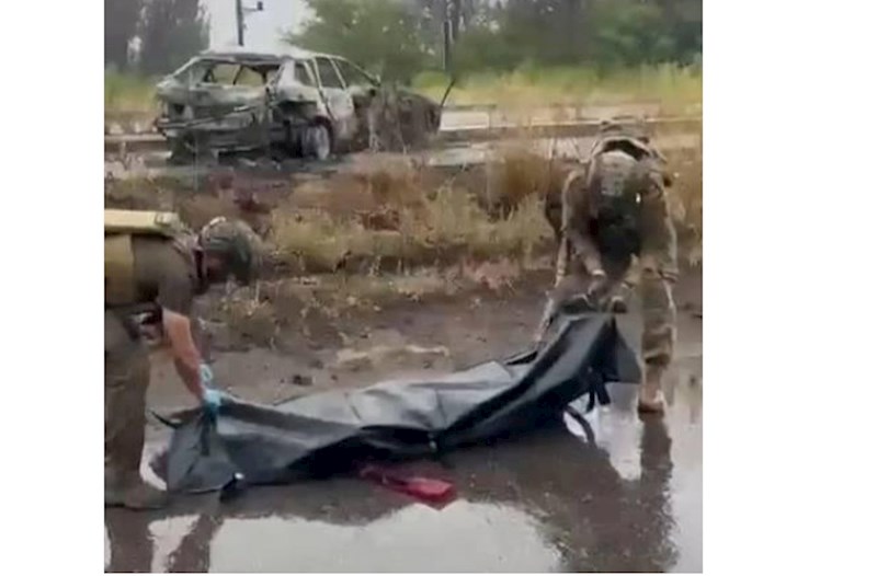 Azərbaycanlı Rusiya dronunun qurbanı oldu — FOTO 