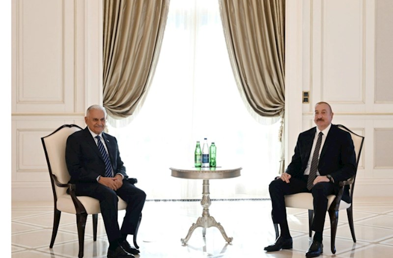 İlham Əliyev Qəbələdə Binəli Yıldırımı qəbul etdi — FOTO 