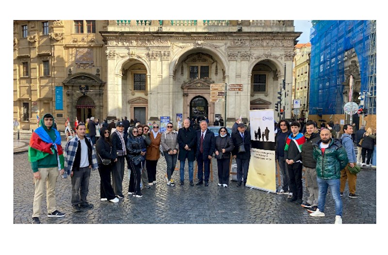 Praqada Beynəlxalq Diaspor Mərkəzinin layihəsi — ‘Qaçqınların öz vətənlərinə repatriasiyası: Avropa təcrübəsi’ sərgisi (FOTOLAR)