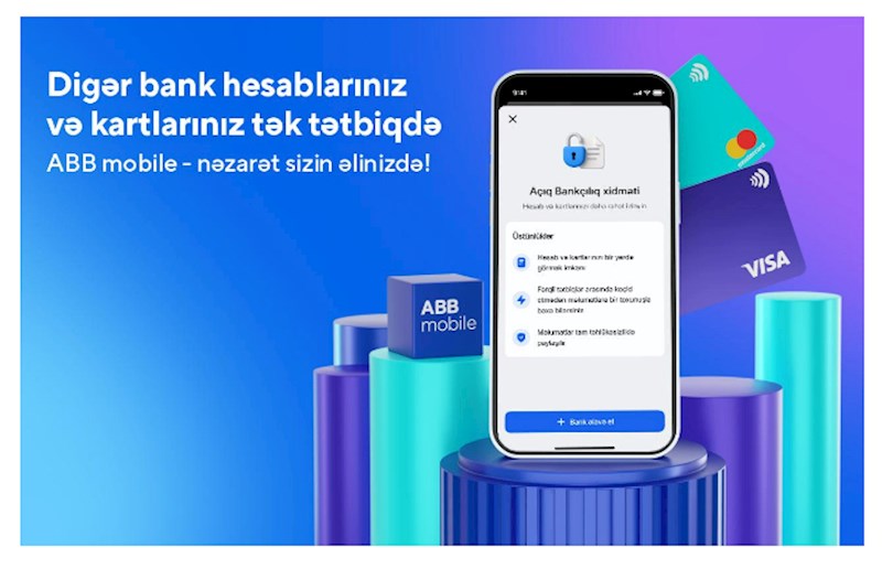 Bankçılıqda yeni dövr: bütün hesab məlumatları eyni tətbiqdə! 