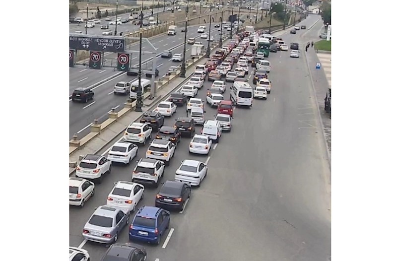 Tıxac olan yolların SİYAHISI