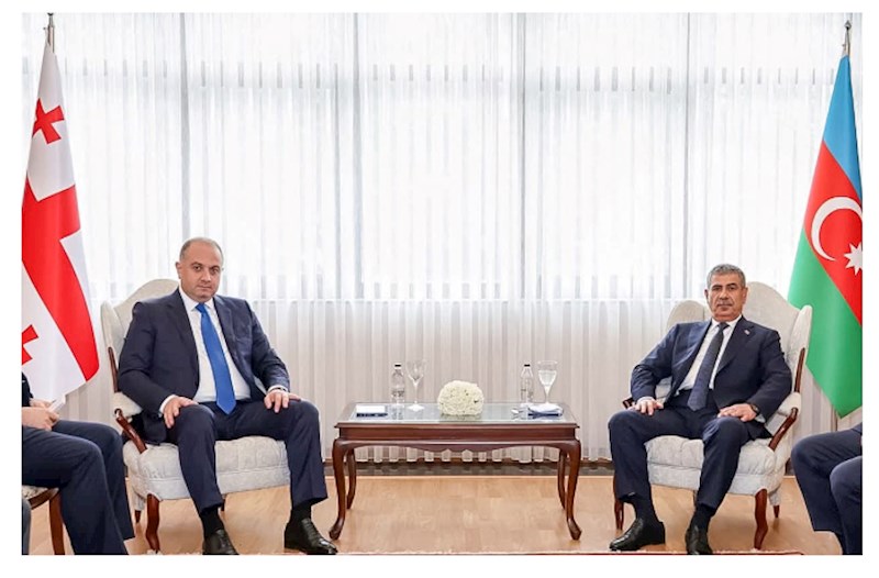 Azərbaycanla Gürcüstan müdafiə nazirləri görüşdülər — FOTOLAR