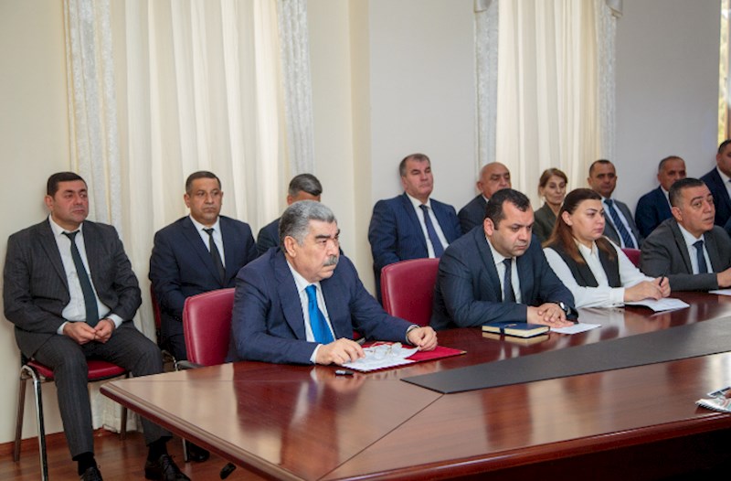 Salyanın icra başçısı sakinlərin müraciətlərini dinlədi — FOTOLAR