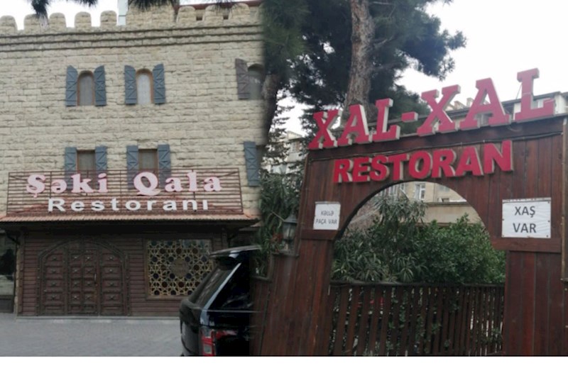 “Şəki Qala” və “Xal-xal” restoranlarının sökülməsi ilə bağlı RƏSMİ AÇIQLAMA 